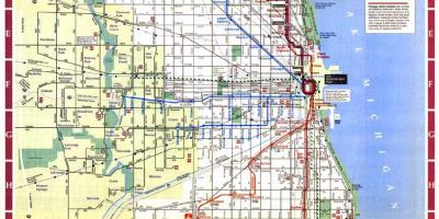 Чикаго хотын газрын зураг