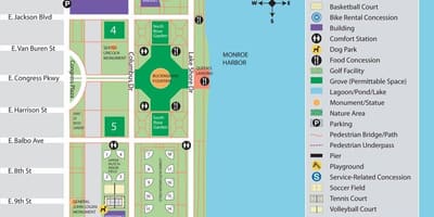 Зураг grant park-Чикаго