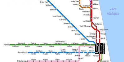 Чикаго метроны станц зураг